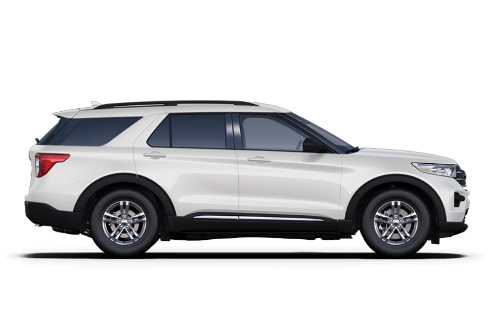 Seitenansicht des Ford Explorer