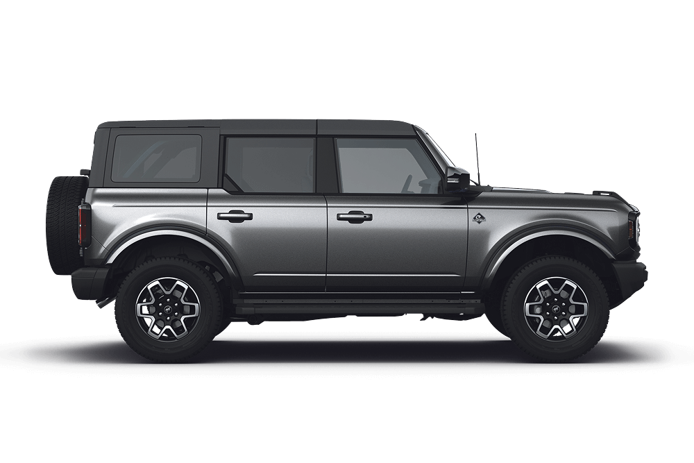 Seitenansicht des Ford Bronco