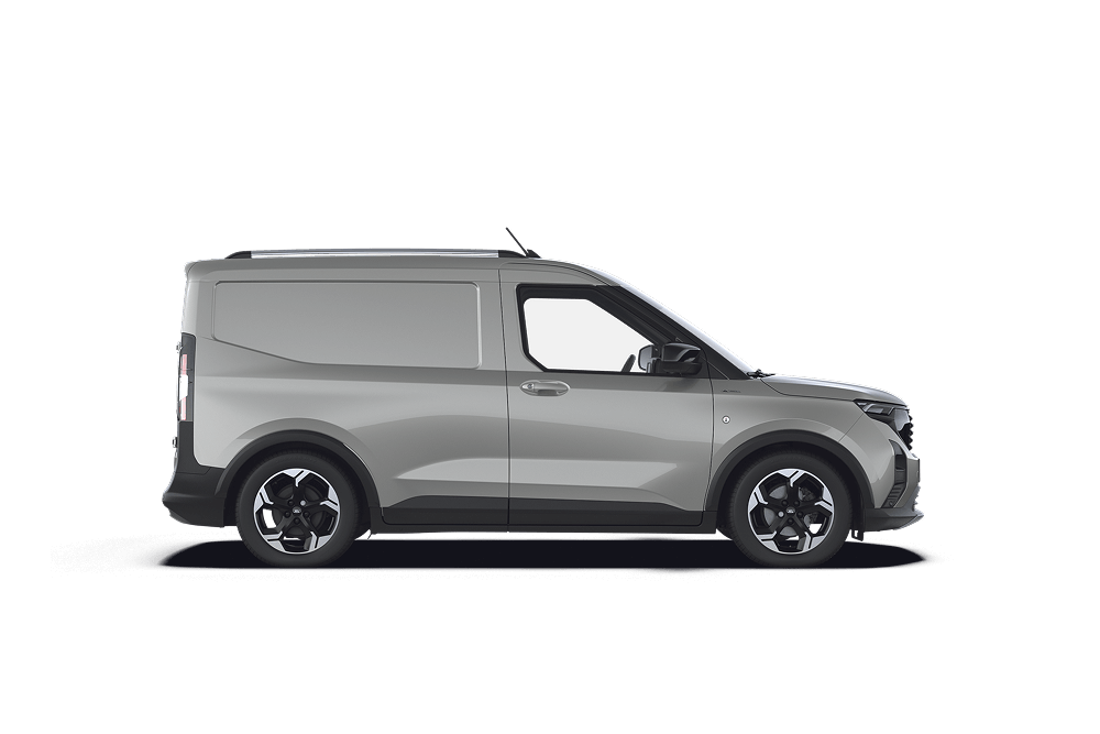 Seitenansicht des Ford Transit Courier