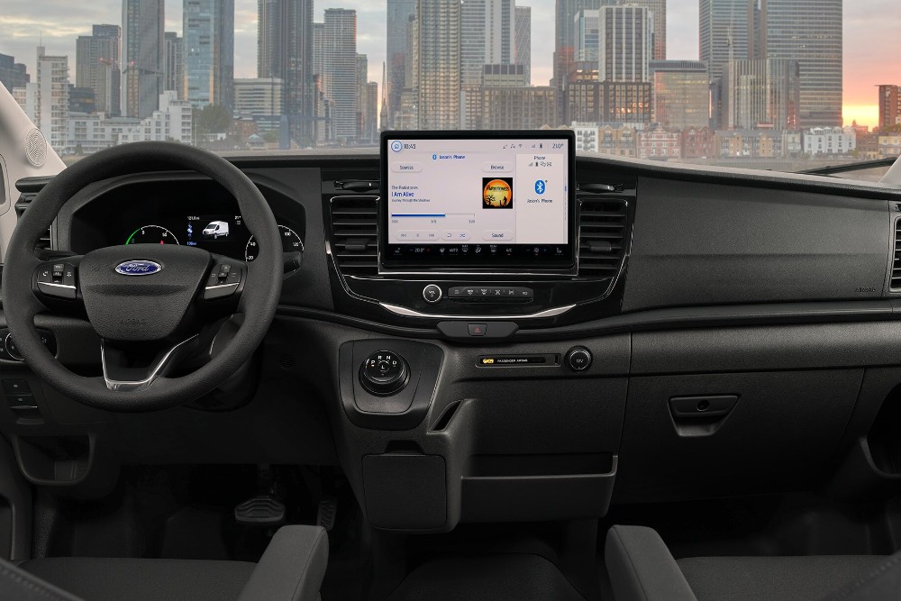 Ford SYNC 4, Detailansicht